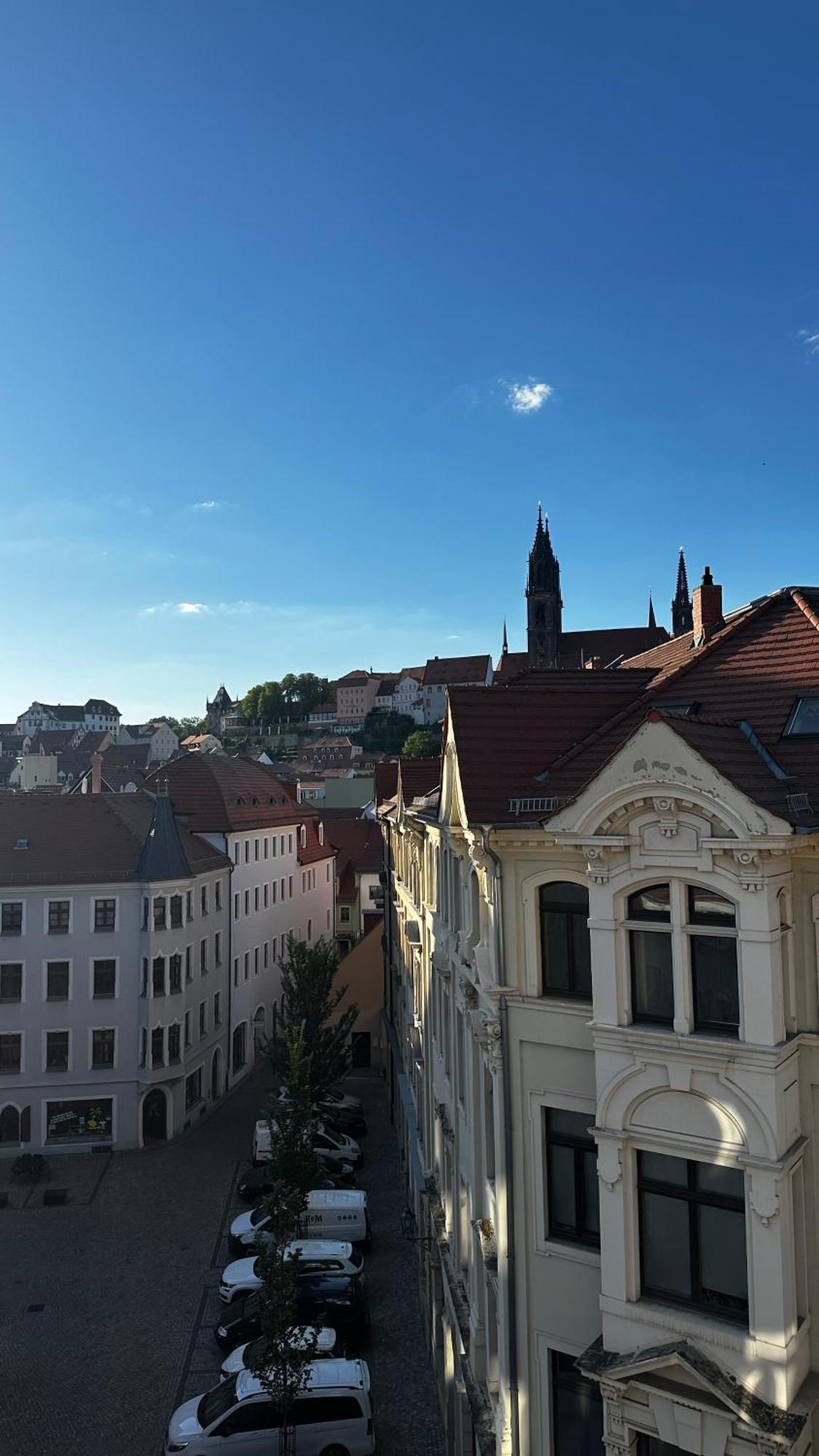 Ruhige-Moderne Wohnung Mit Burgblick Meissen Luaran gambar