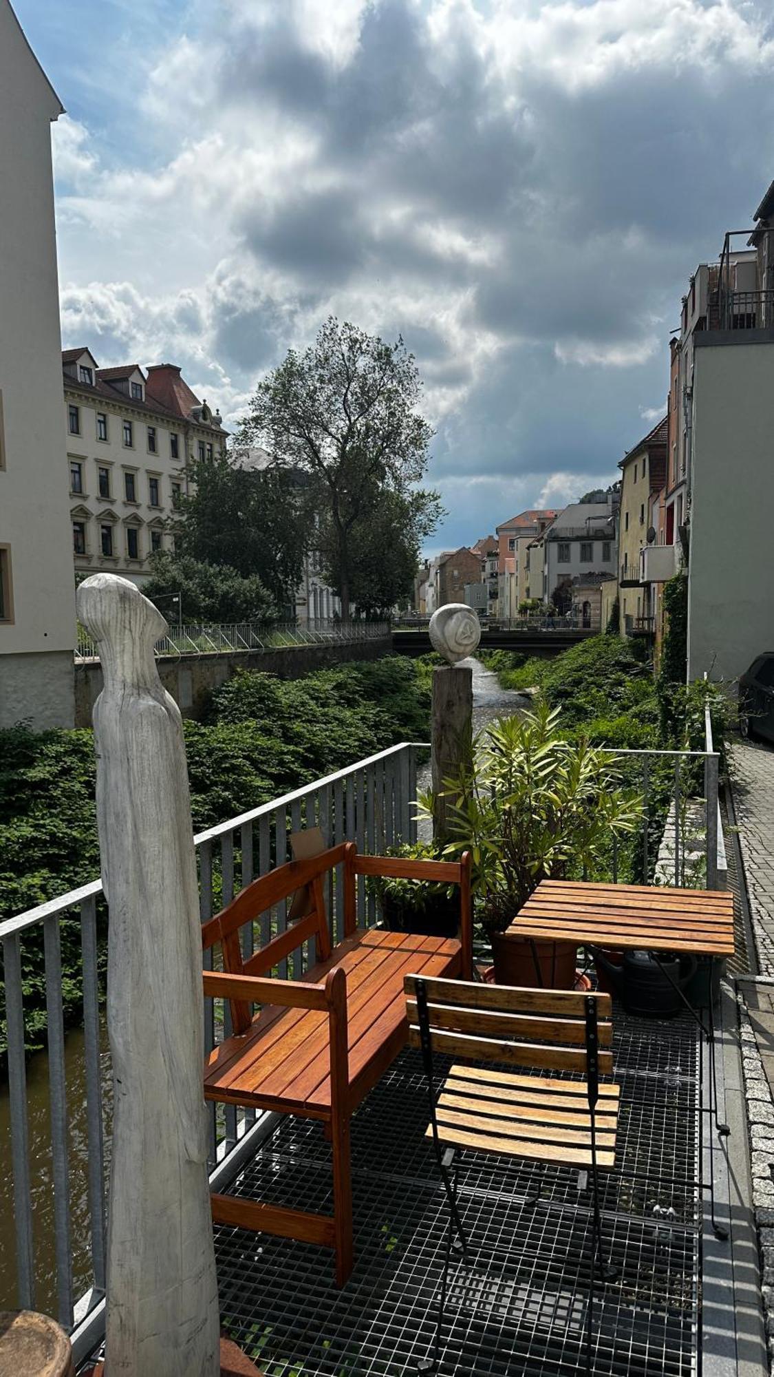 Ruhige-Moderne Wohnung Mit Burgblick Meissen Luaran gambar